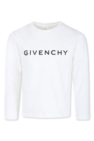 white cotton tshirt GIVENCHY KIDS | H30430117